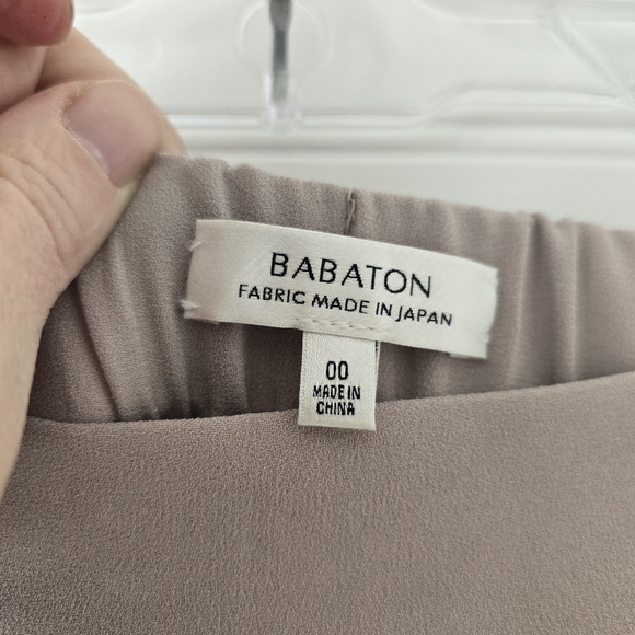 Aritzia Babaton Cohen Pull-On Cropped Pant 00 - Picture 7 of 9